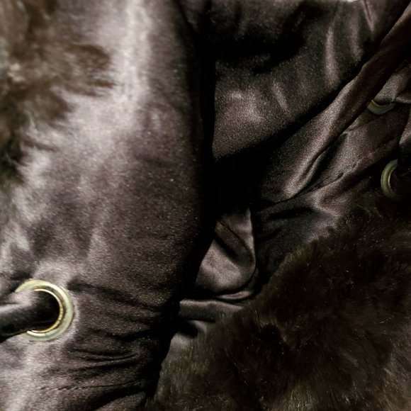 NWT WOMENS FUR PURSE BY FUNKY EAST BROWN - Picture 3 of 6